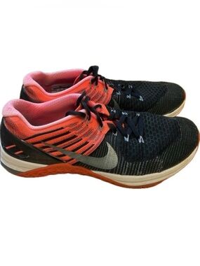 Nike Metcon DSX Flyknit Women's Cross Training Pink Black Shoe Size 8.5